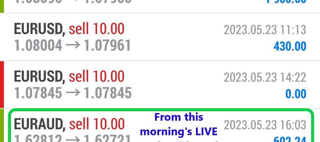 Today’s-Forex-Smart-Trade’s-Trade-Results