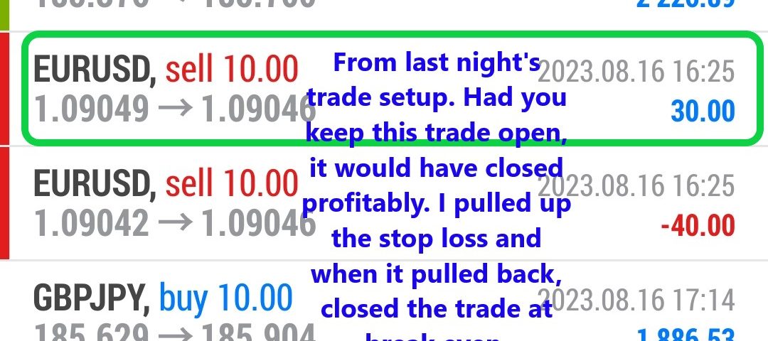 Today’s-Forex-Smart-Trade’s-Trade-Results