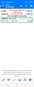 Today’s-Forex-Smart-Trade’s-Trade-Results