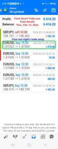 Today’s-Forex-Smart-Trade’s-Trade-Results