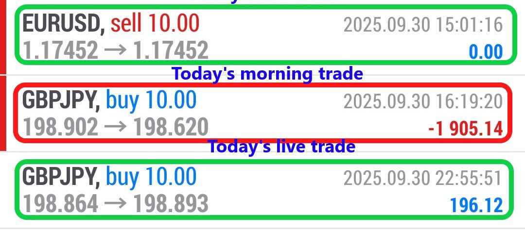 Forex-Smart-Trade’s-Trade-Results